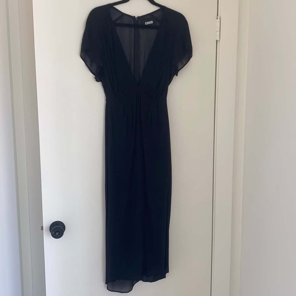 Reformation black dress